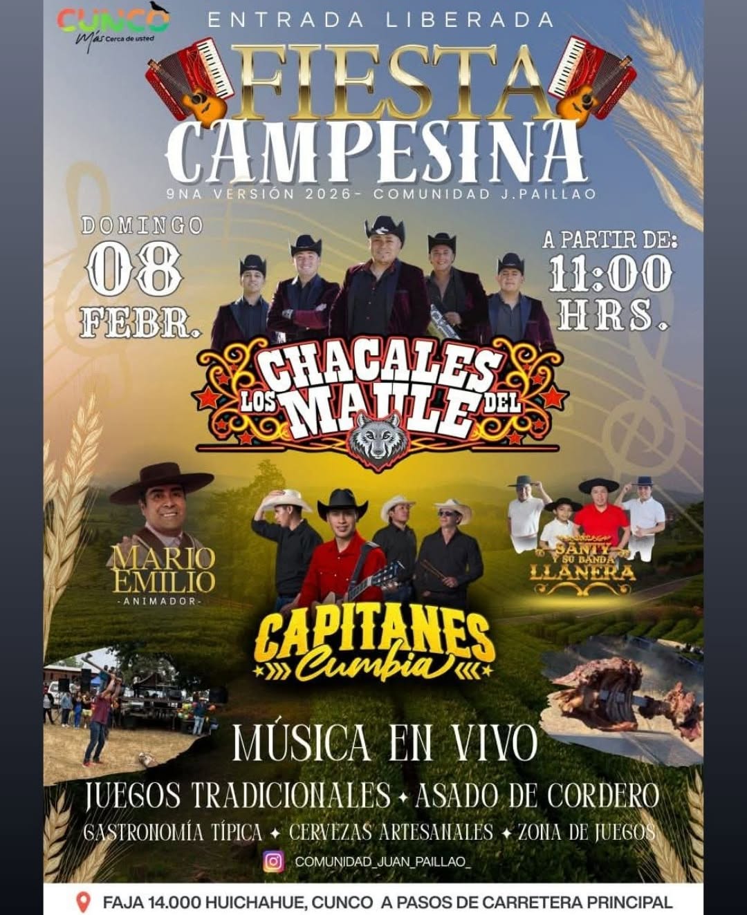 Fiesta Costumbrista de Tumuntuco - 07 Febrero