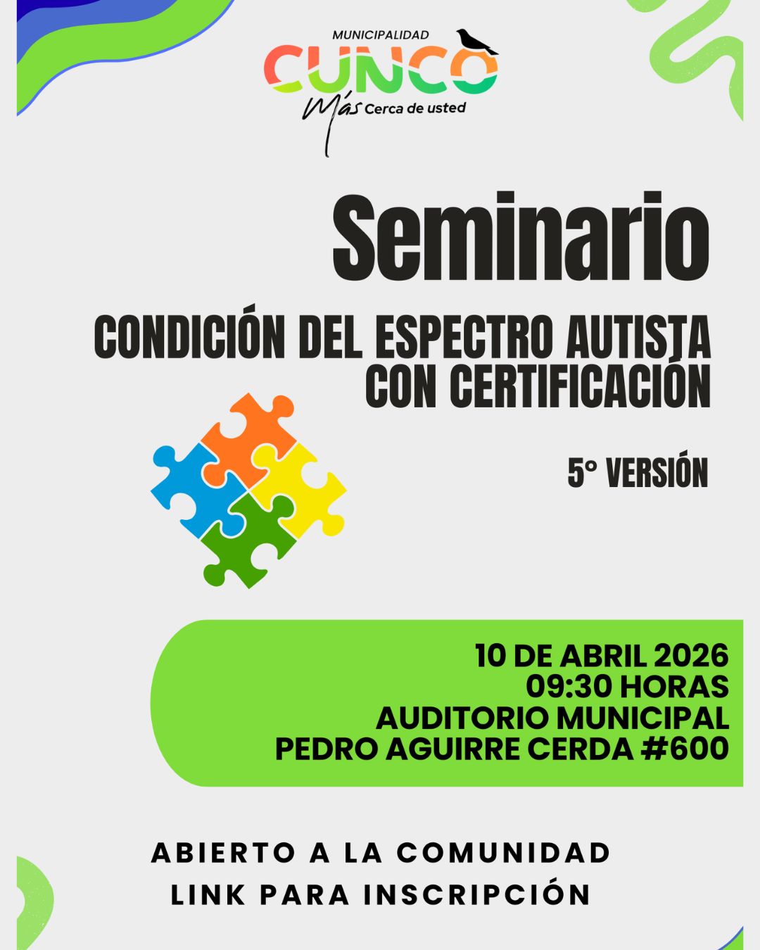 Trail Cunco - 18 Abril: Carrera Gratuita